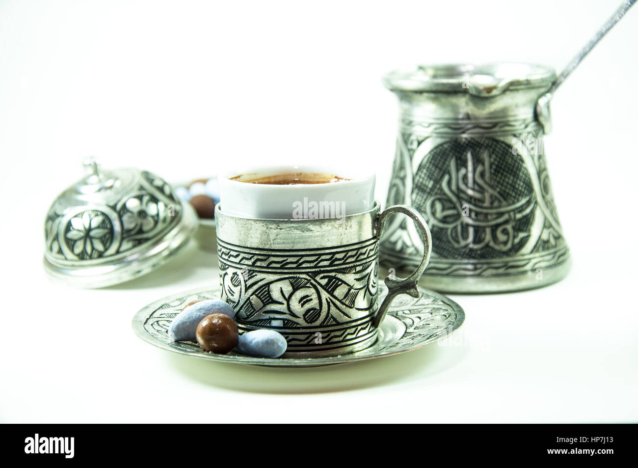 Türkischer Kaffee Stockfoto