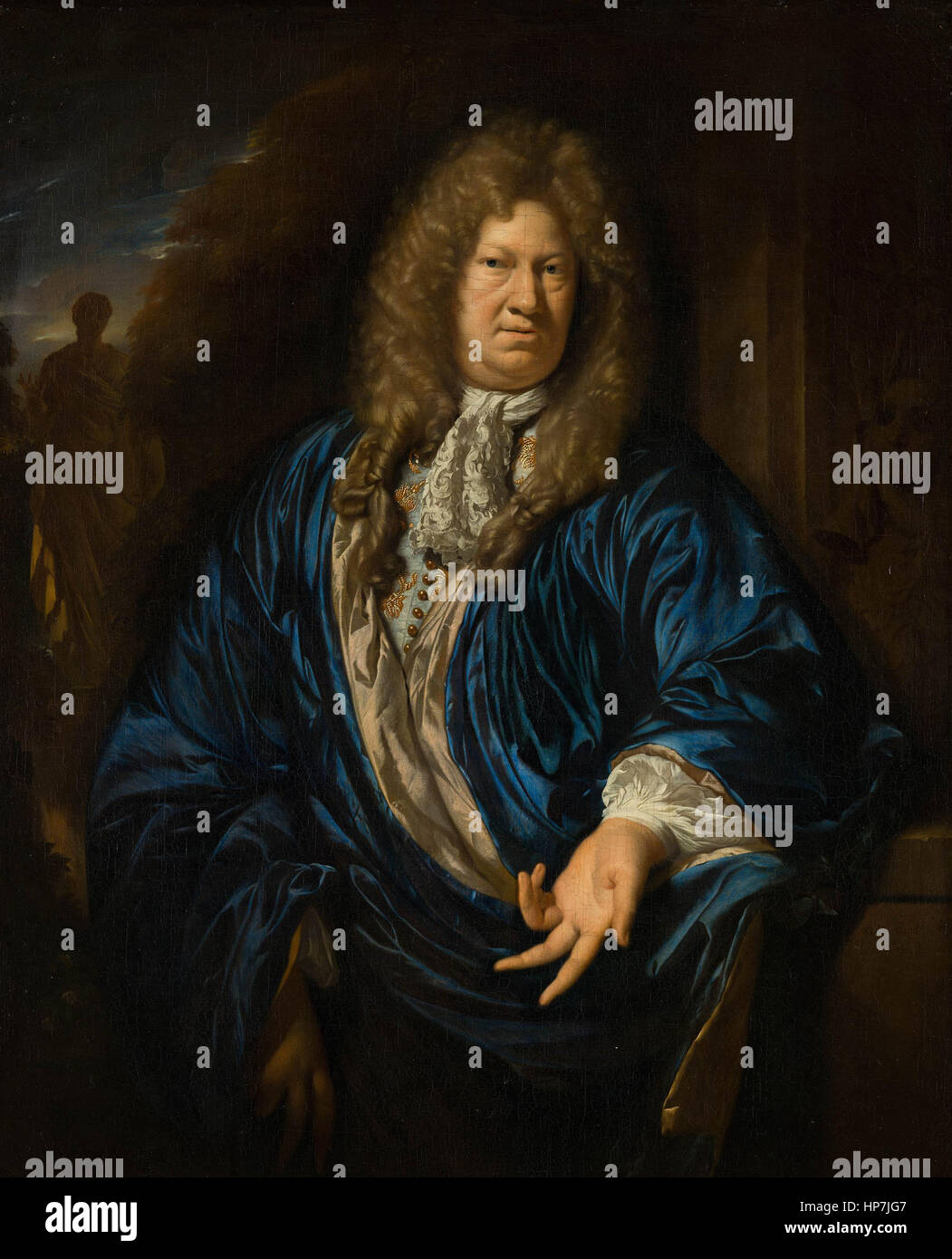 Adriaen van der Werff Porträt eines Mannes - Mauritshuis Museum den Haag Stockfoto