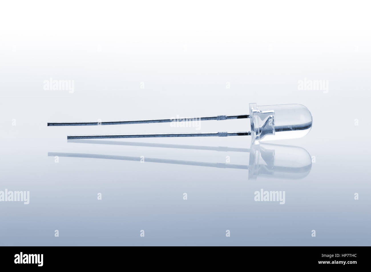 Closeup LED (Light Emitting Diode), elektronische Teile Stockfoto