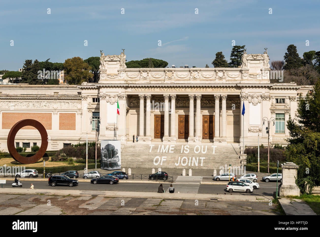 Die Galleria Borghese in Rom, Italien. Stockfoto