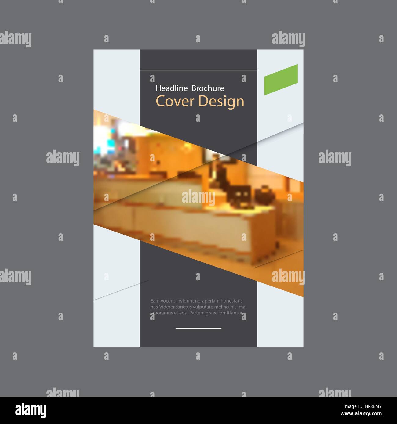 Business-Vorlagen für Broschüre, Magazin, Flyer, Broschüre oder Jahresbericht. Abstrakte Farbe Hintergrund, der Hintergrund jedoch unscharf Stock Vektor