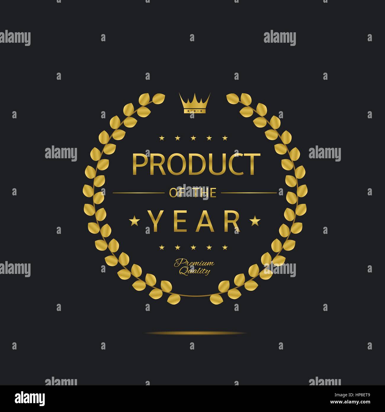 Produkt des Jahres Stock Vektor