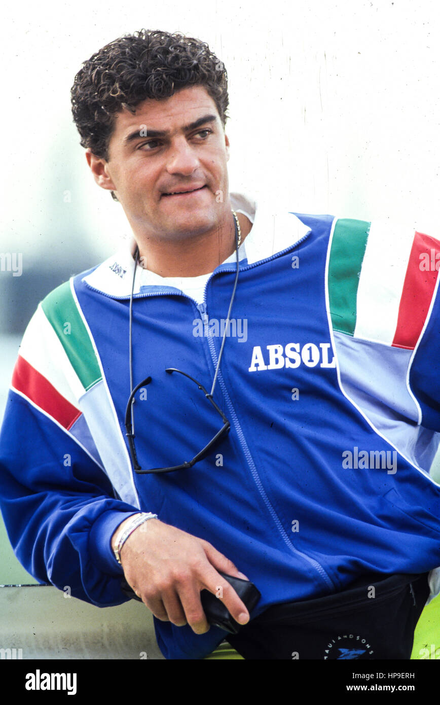 Alberto Tomba, 80 Stockfoto