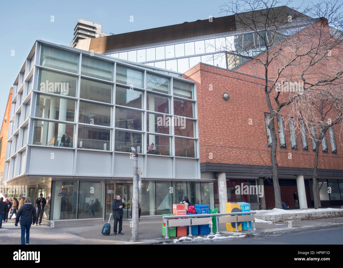 Toronto Referencle Bibliothek auf der Yonge Street in Toronto, Ontario Kanada Stockfoto