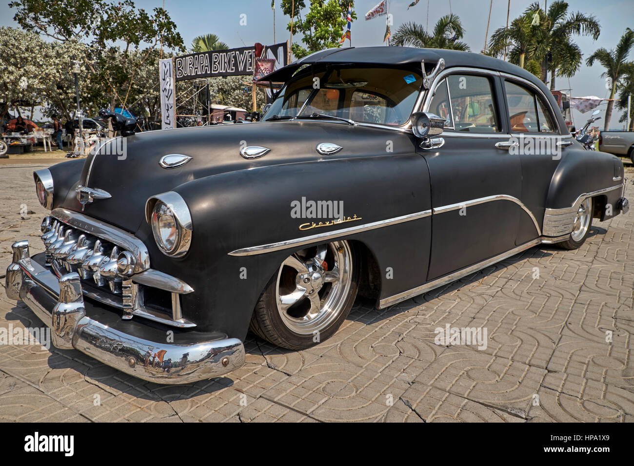 Chevrolet Styleline Limousine. Vintage American Oldtimer. Stockfoto