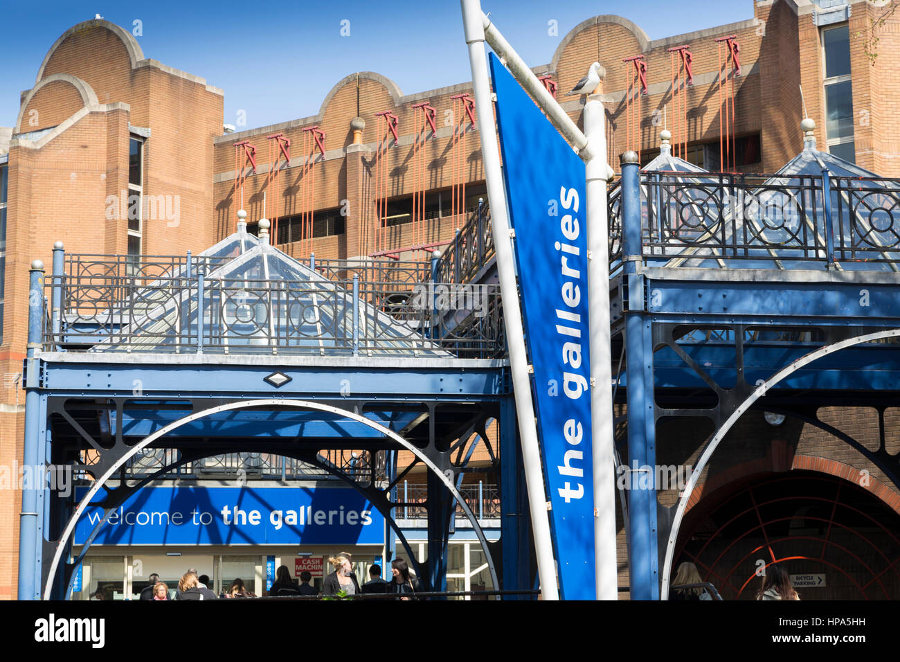 Die Galerien-Einkaufszentrum-Bristol Stockfoto