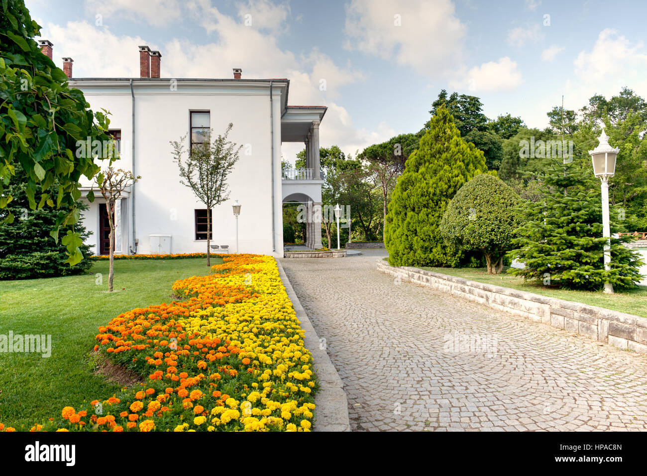 Emirgan Park in Istanbul, Türkei Stockfoto