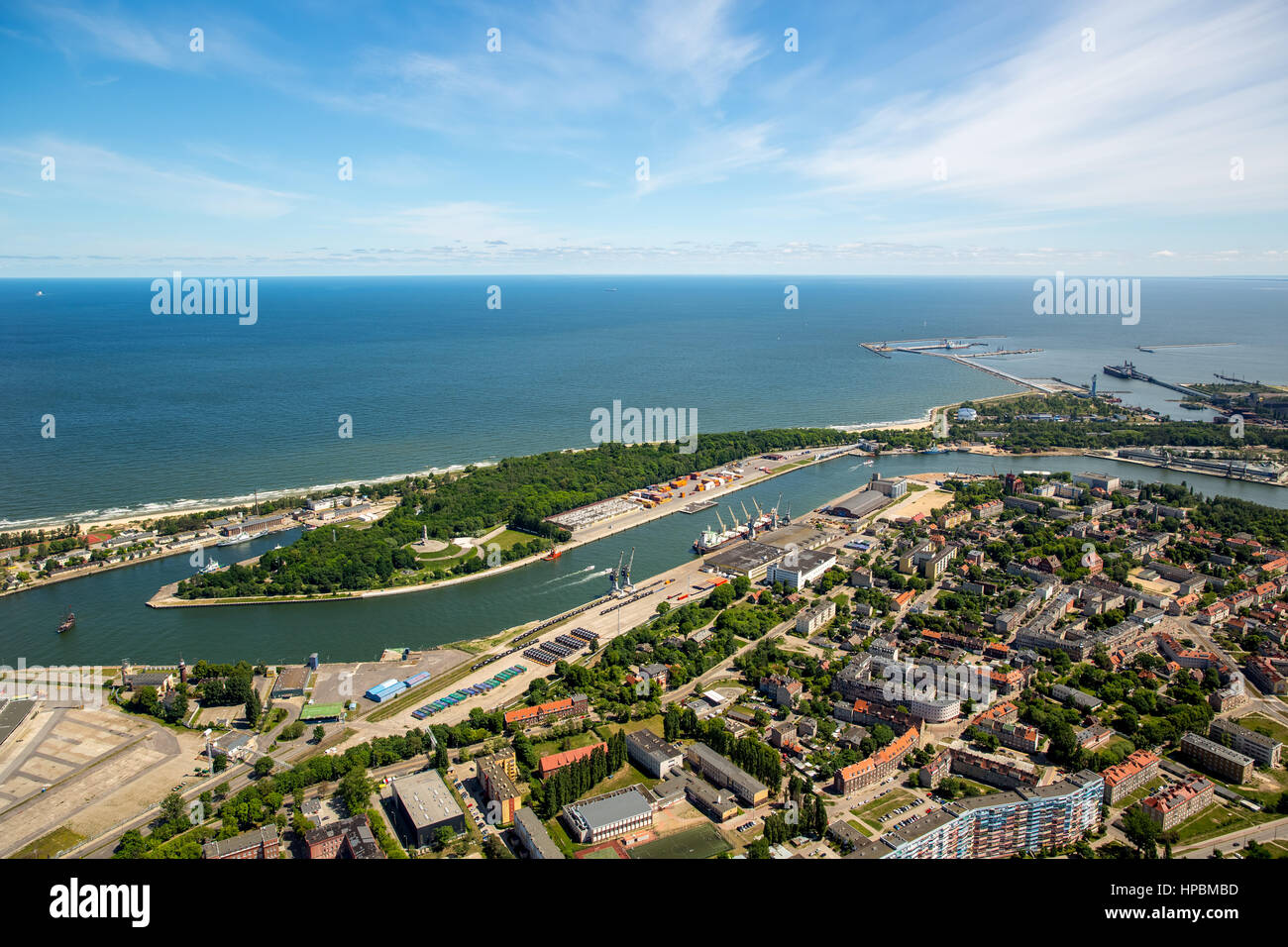 Westerplatte-Denkmal, Gdansk, Danzig, Ostsee, Pomorskie, Polen Stockfoto