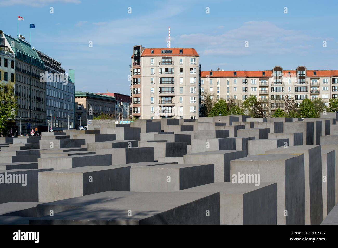 Deutschland, Berlin, Holocaust Mahnmal Stockfoto