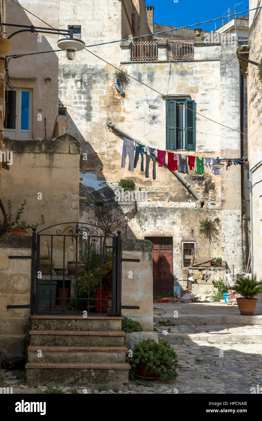 Italien, Basilikata, Matera Stockfoto