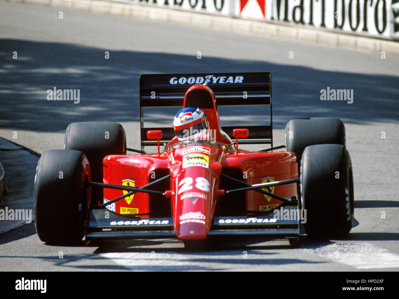 1991 Französisch Jean Alesi Ferrari 642 Monaco GP 3. Stockfoto