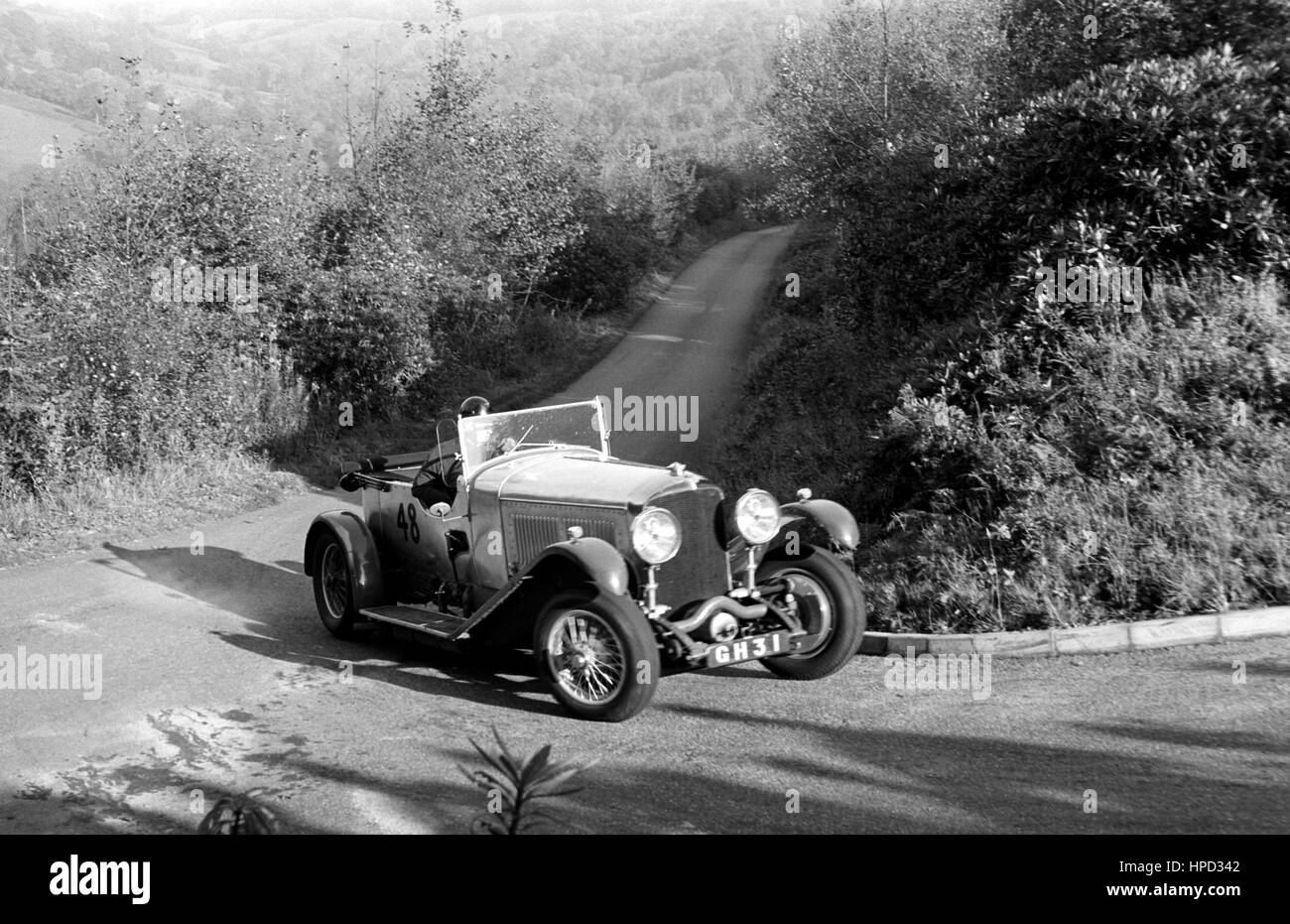 1960er Jahren Bentley Speed Six Wiscombe Hillclimb Stockfoto