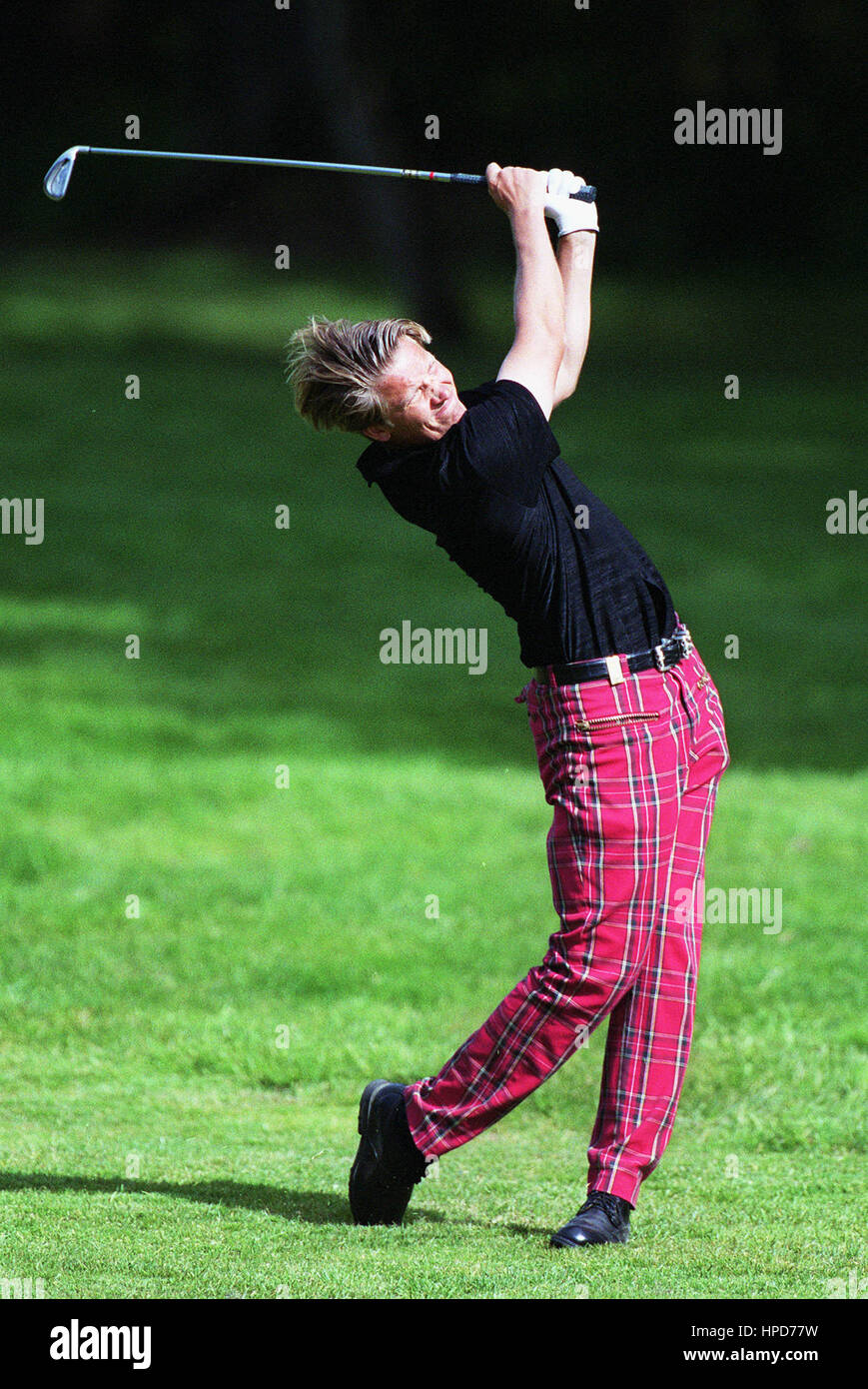 JARMO SANDELIN Schweden VOLVO PGA WENTWORTH SURREY 27. Mai 2001 Stockfoto