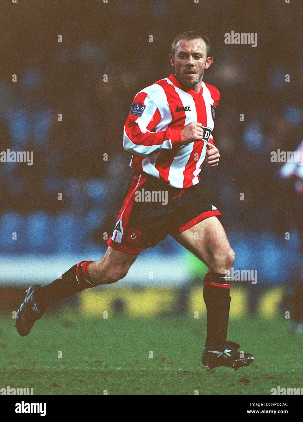 MARK PATTERSON SHEFFIELD UNITED FC 31. Januar 1997 Stockfoto