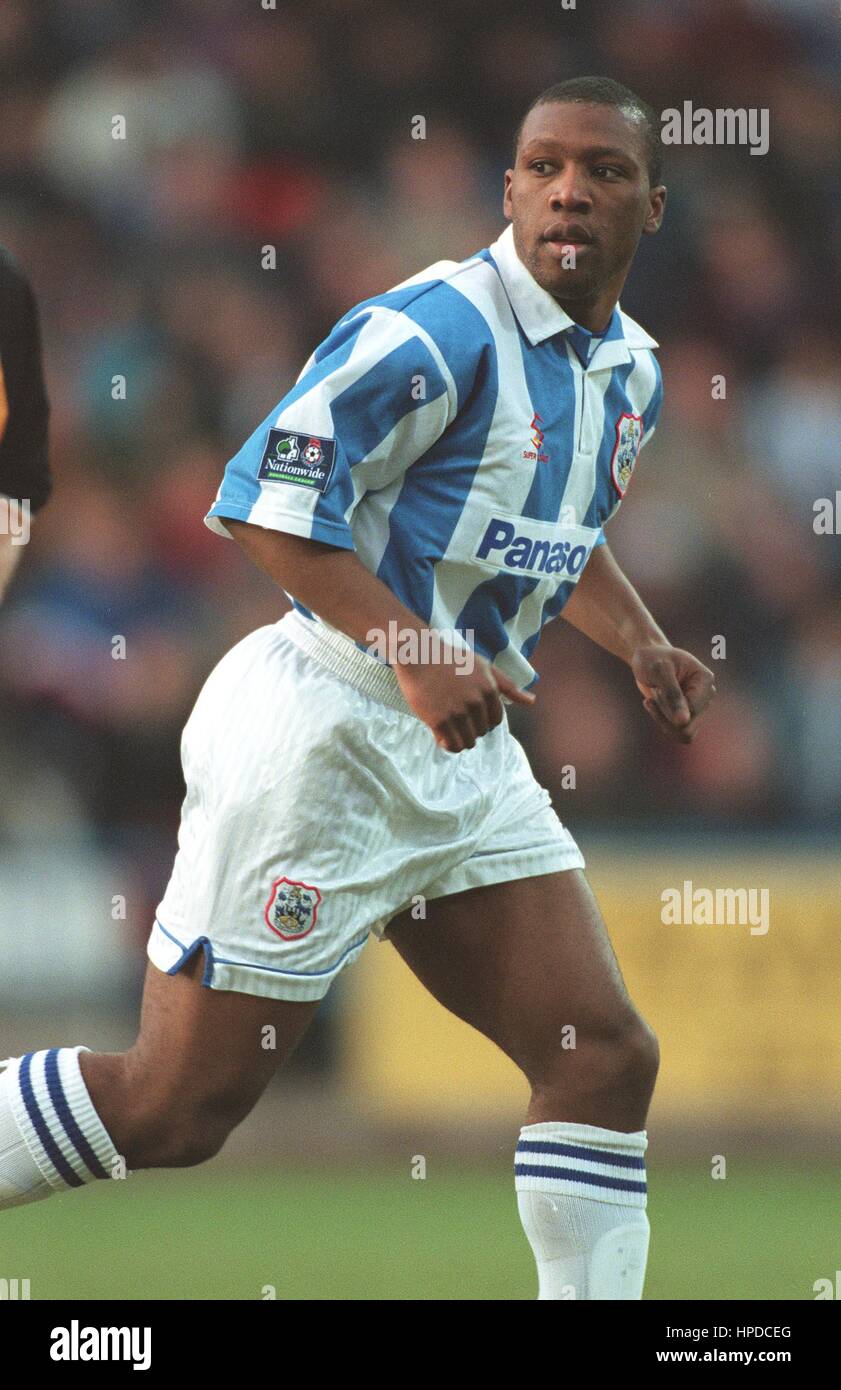 RODNEY ROWE HUDDERSFIELD TOWN FC 14. Februar 1997 Stockfoto