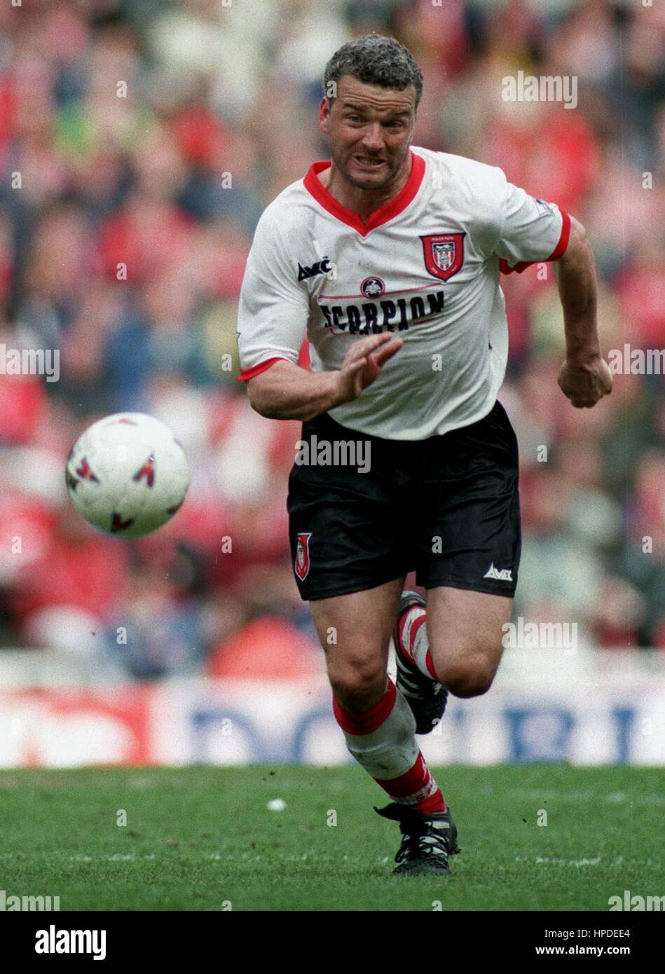 PAUL STEWART SUNDERLAND FC 25. April 1997 Stockfoto