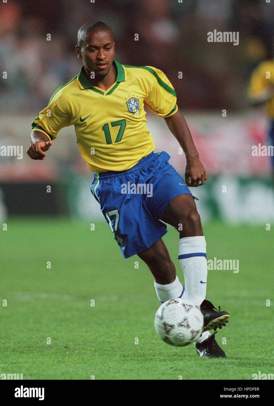 ZE ROBERTO Brasilien & REAL MADRID 18. Juni 1997 Stockfotografie Alamy