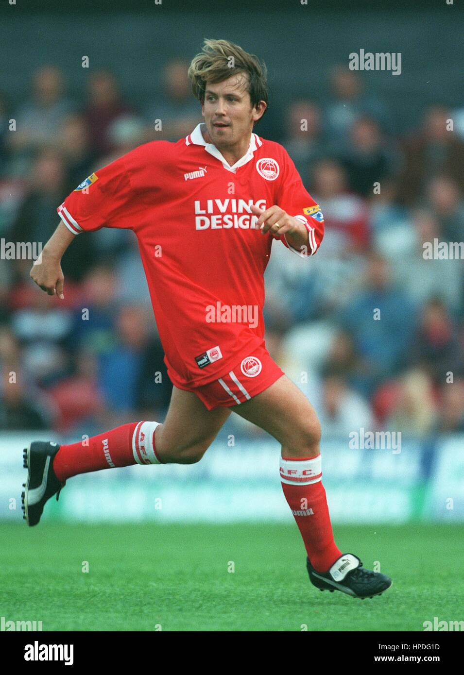 BILLY DODDS ABERDEEN FC 25. Juli 1997 Stockfoto