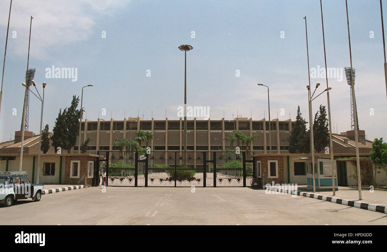 CAIRO INTERNATIONAL STADIUM Kairo Ägypten 29. Juli 1997 Stockfoto
