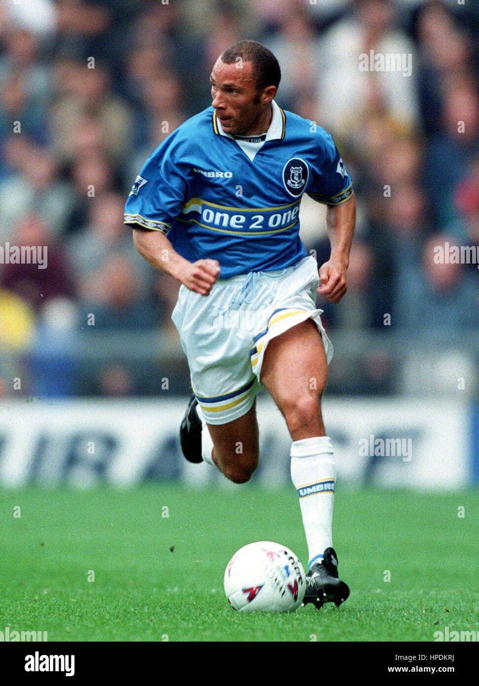 TERRY PHELAN EVERTON FC 29. September 1997 Stockfoto