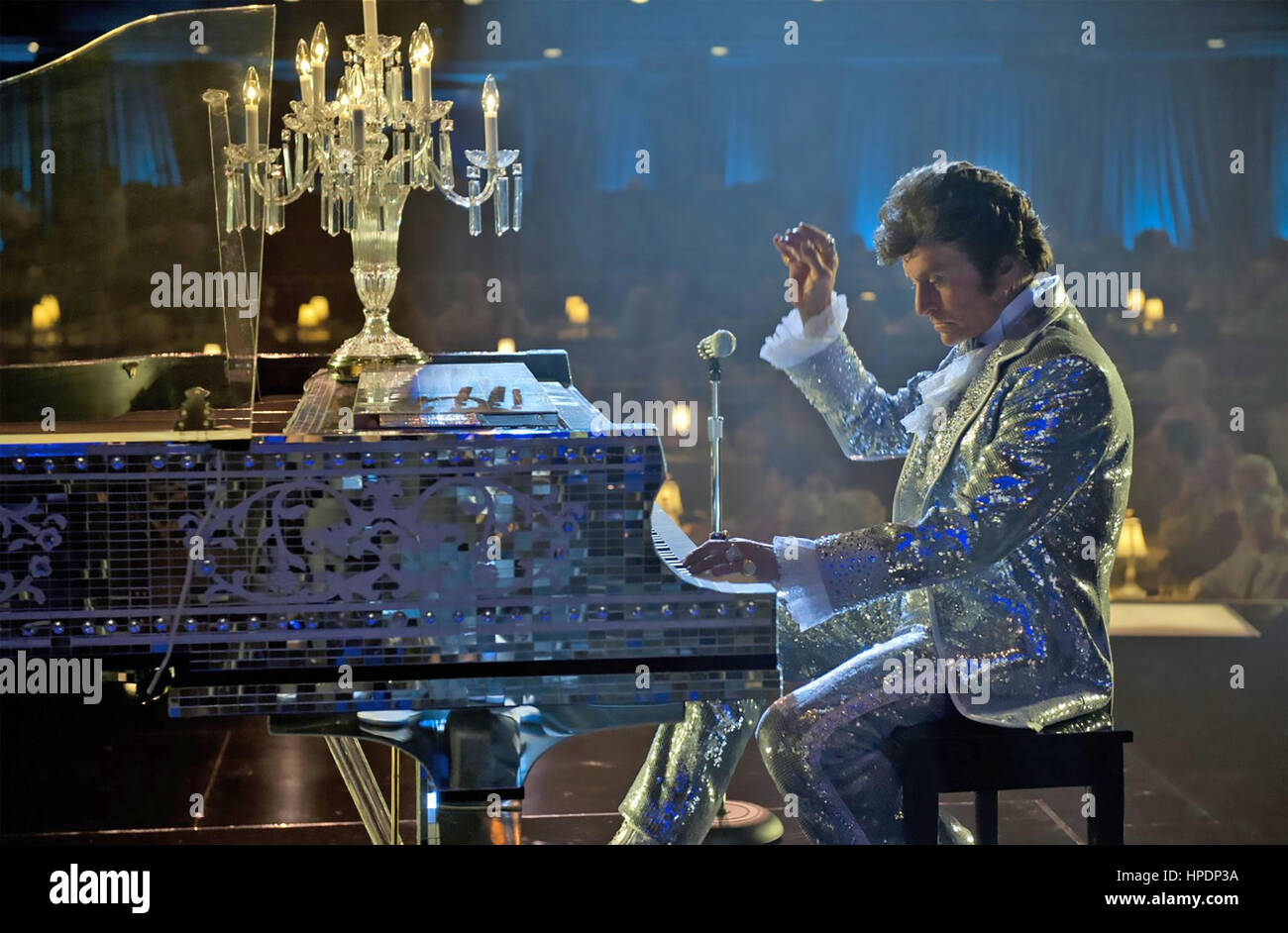 HINTER THE KANDELABER 2013 HBO Films Produktion mit Michael Douglas als Liberace Stockfoto