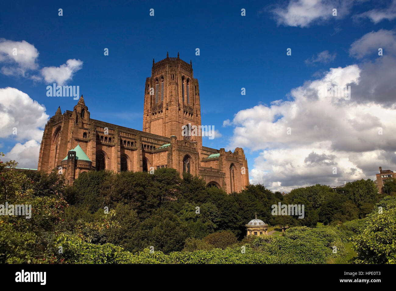 Anglikanische Kathedrale. Liverpool. England. UK Stockfoto