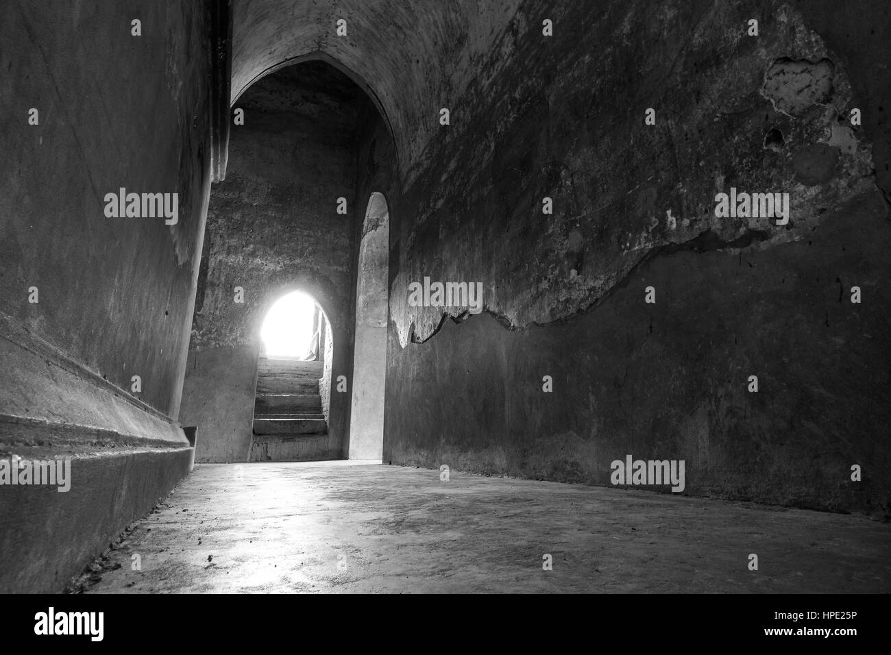 Tür-Tempel in Bagan, Myanmar Stockfoto