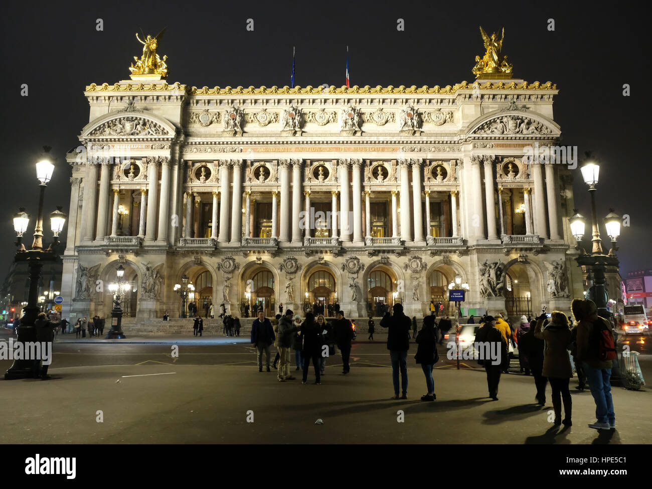 Opera, der Opéra National de Paris, Academie Nationale de Musique, Palais Garnier, Paris, France Stockfoto