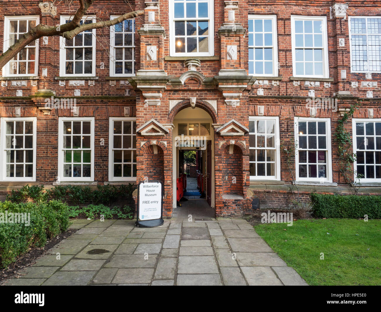 Wilberforce House Museum in Hull Yorkshire England Stockfoto