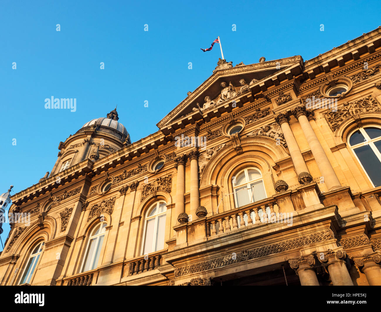Maritime Museum im ehemaligen viktorianischen Dock Büros an Queen Victoria Square im Rumpf Yorkshire England Stockfoto
