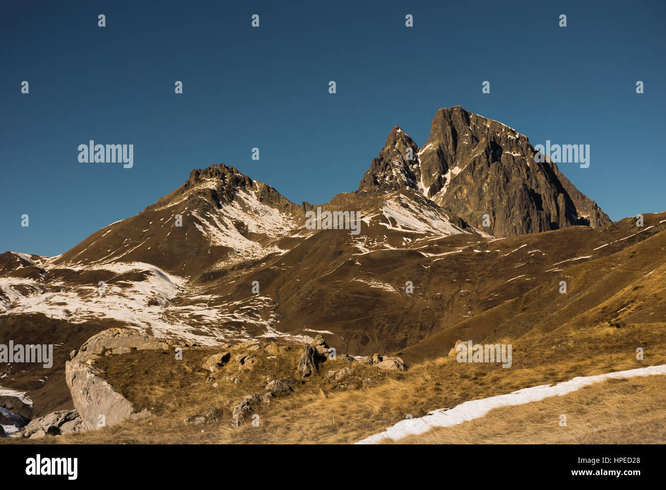 Pic du Midi-d'ossaut Stockfoto