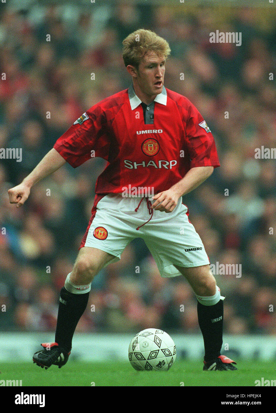 JOHN CURTIS MANCHESTER UNITED FC 27. Oktober 1997 Stockfoto