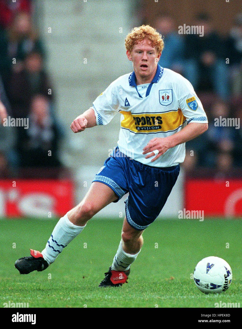 GARY HOLT KILMARNOCK FC 26. November 1997 Stockfoto