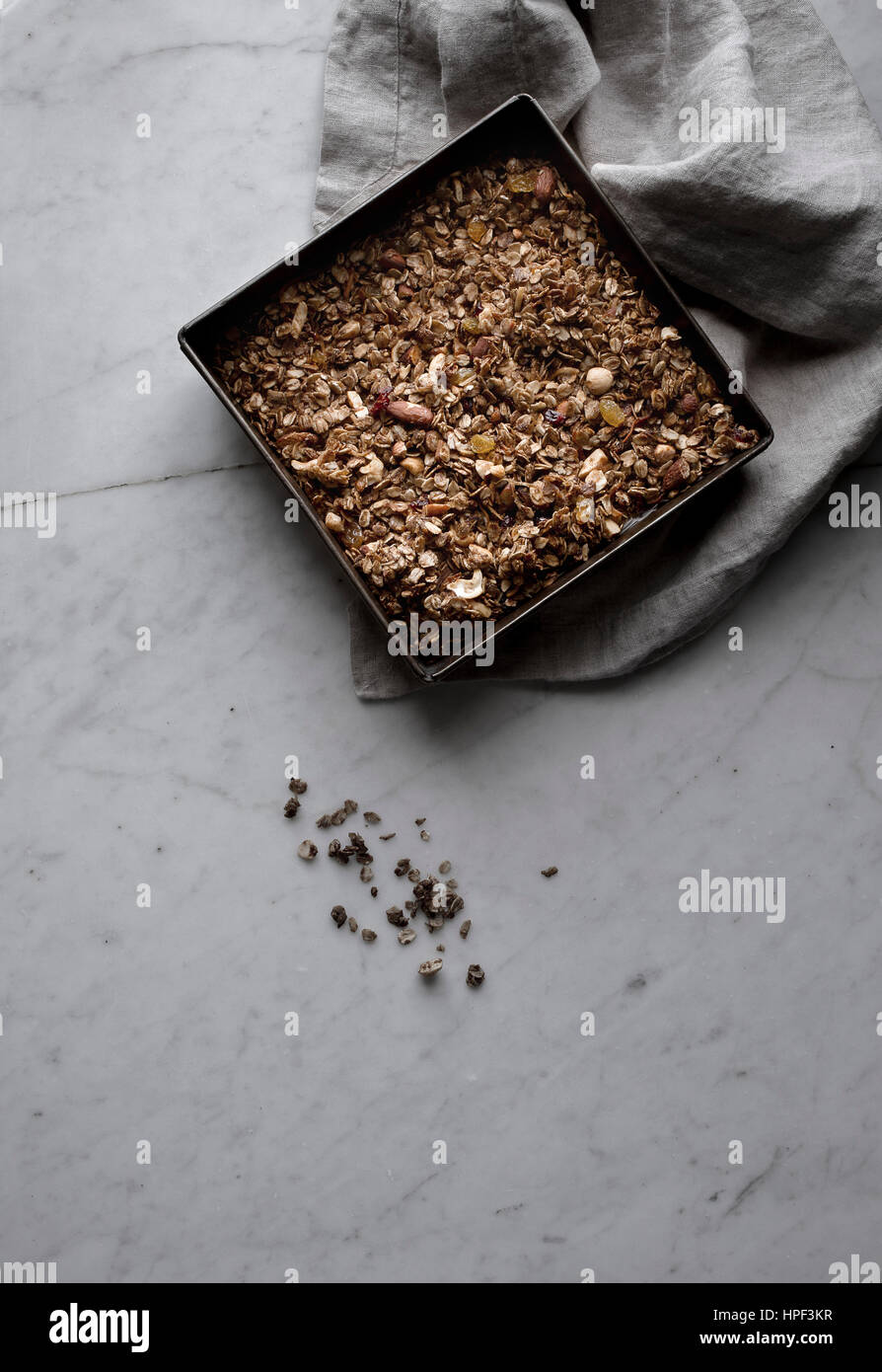 Gluten freie Müsli Stockfoto