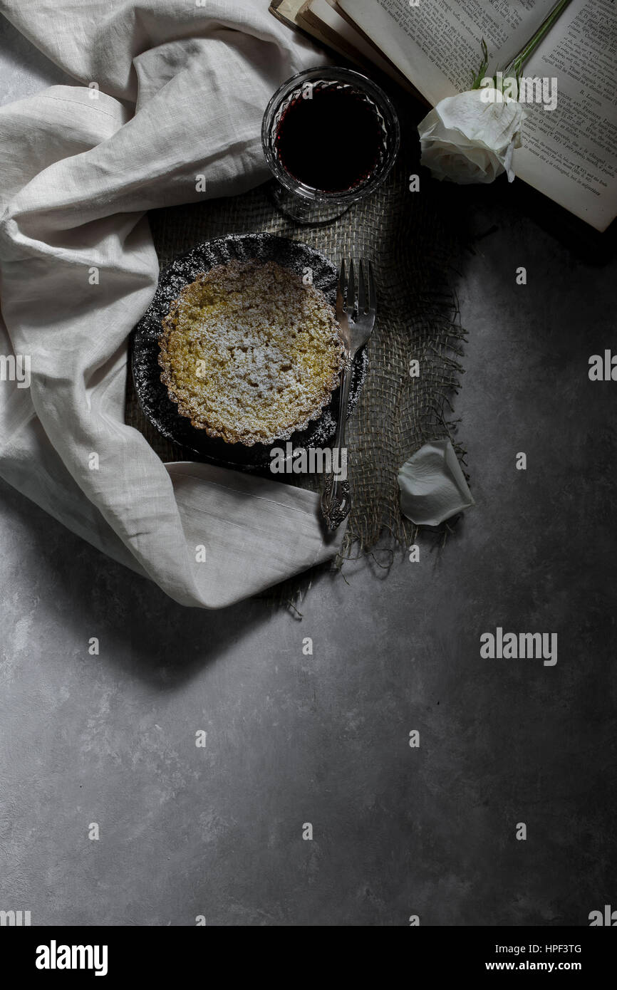 Gluten freie Torte Stockfoto