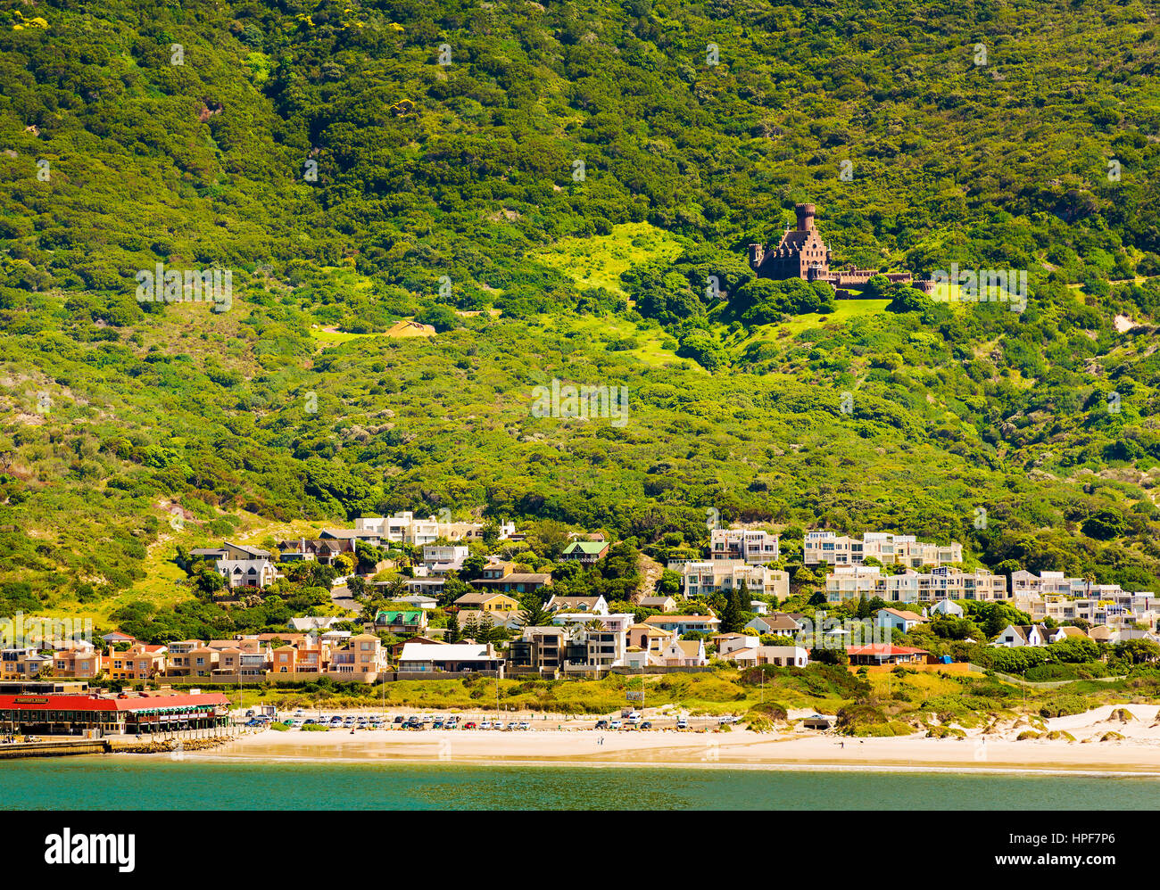 Hout Bay Township in der Nähe von Cape Town, Südafrika Stockfoto