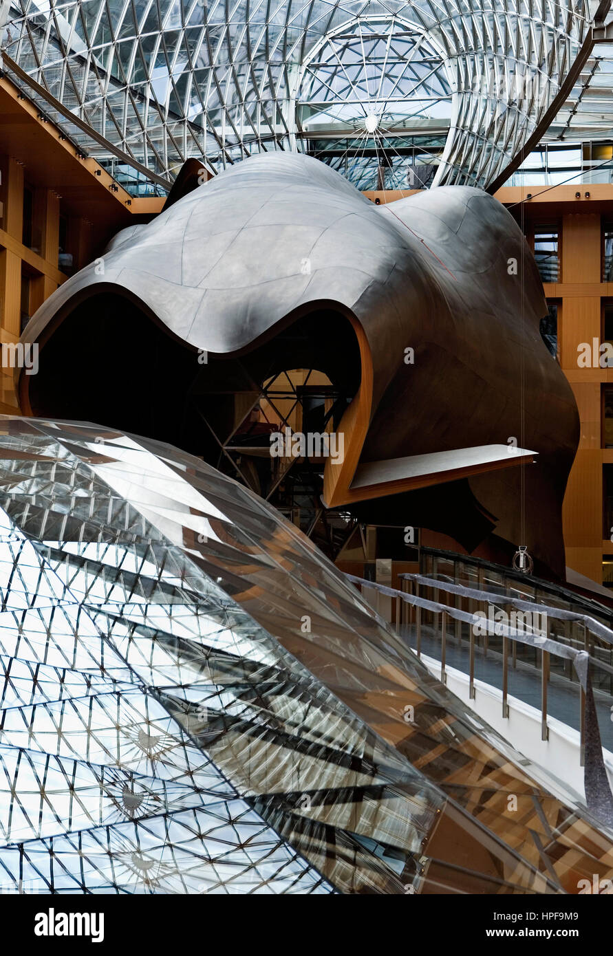 DZ Bank Building. Pariser Platz. Frank O. Gehry.Berlin. Deutschland Stockfoto