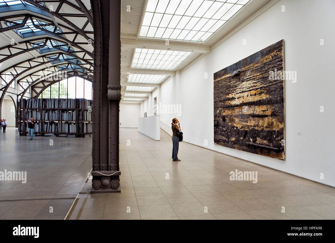 Hamburger Bahnhof. Invalindenstr, 50. Um das richtige Bild von Anselm Kiefer.Berlin. Deutschland Stockfoto