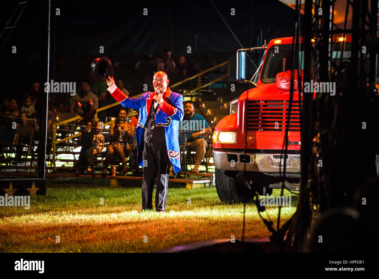 Cole Brothers Circus.  Letzte Saison vor dem schließen... Stockfoto