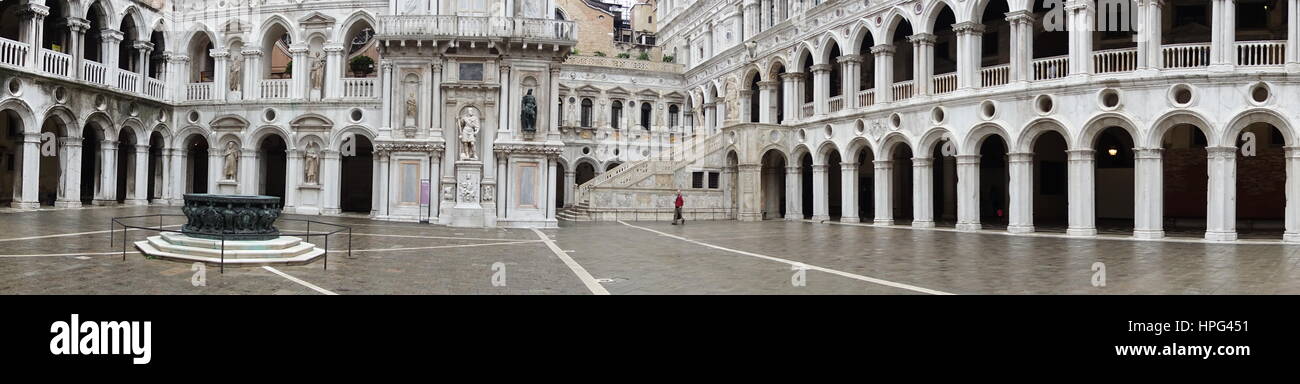 Palazzo Ducale, Venedig Italien Stockfoto