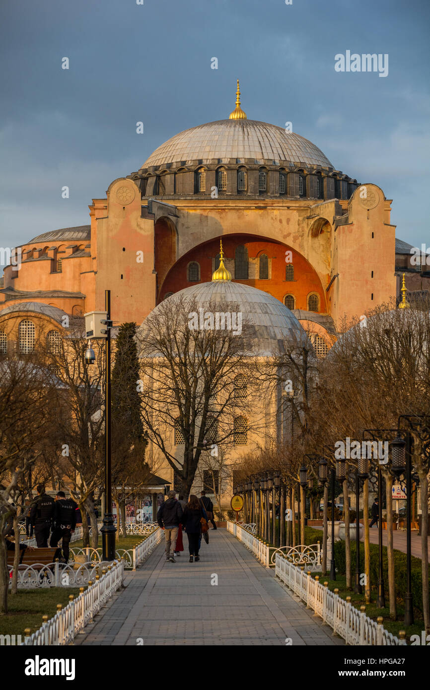 Ayasofya und Umgebung (Hagia Sophia) Stockfoto