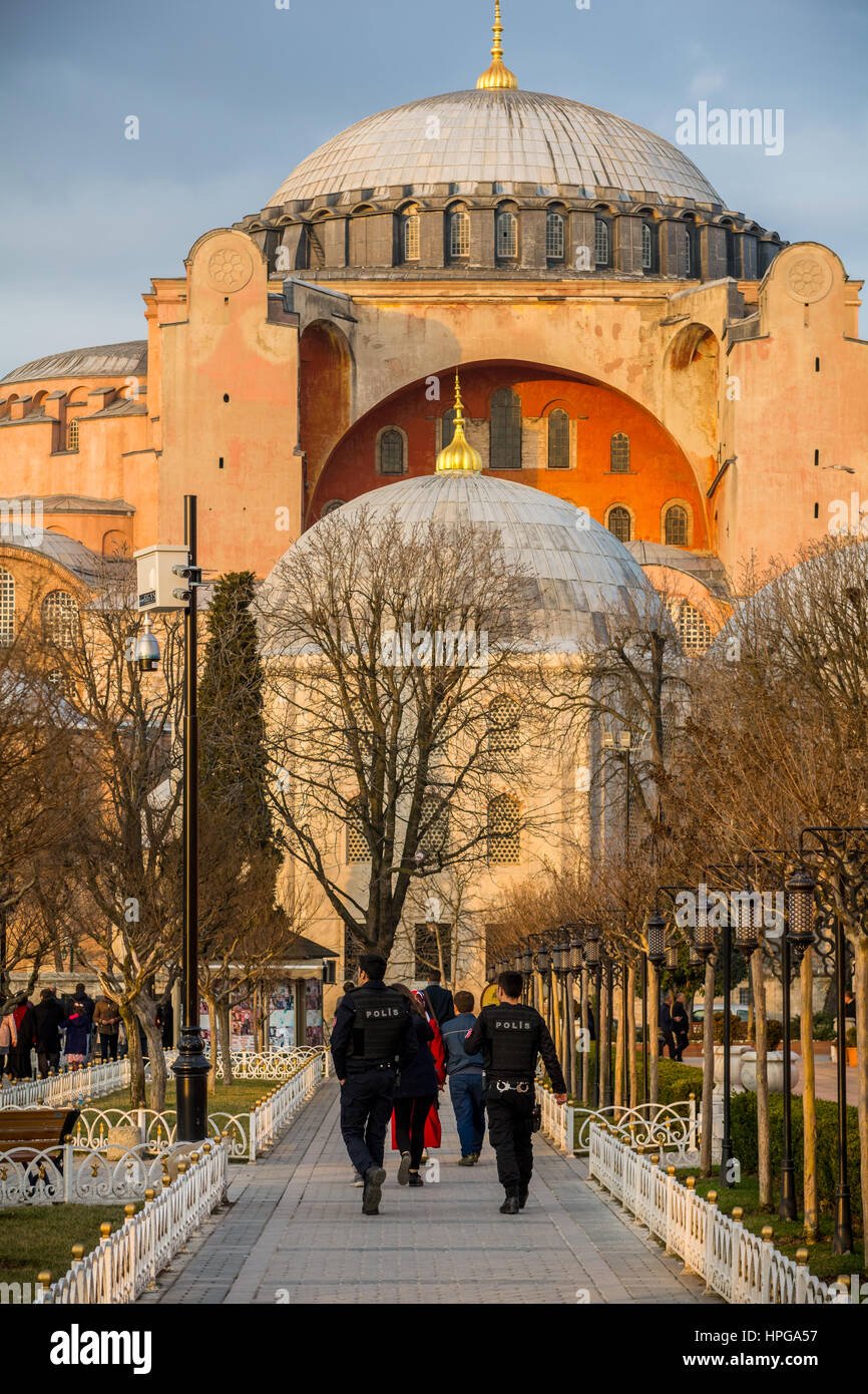 Ayasofya und Umgebung (Hagia Sophia) Stockfoto