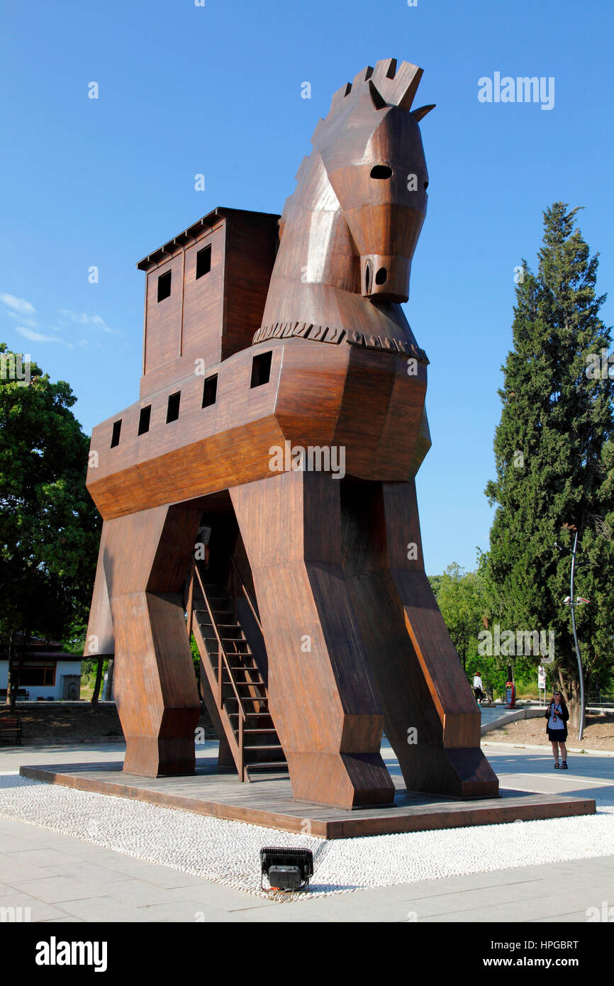 Tukey, Provinz Canakkale, Tevfikiye, Troy Website (Truva), UNESCO