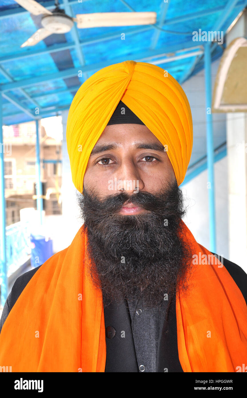 Porträt einer Sikh-Jugend aus Neu Delhi Stockbild, Stockfoto, Stockfoto, Stockfoto (Photo Copyright © Saji Maramon) Stockfoto