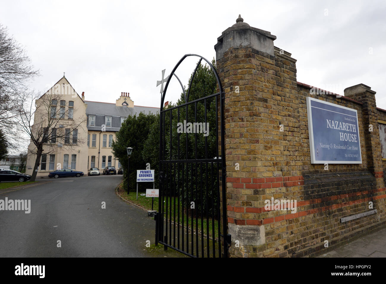 Das Nazareth House in Southend, Essex, ist ein Pflegeheim und Wohnhaus