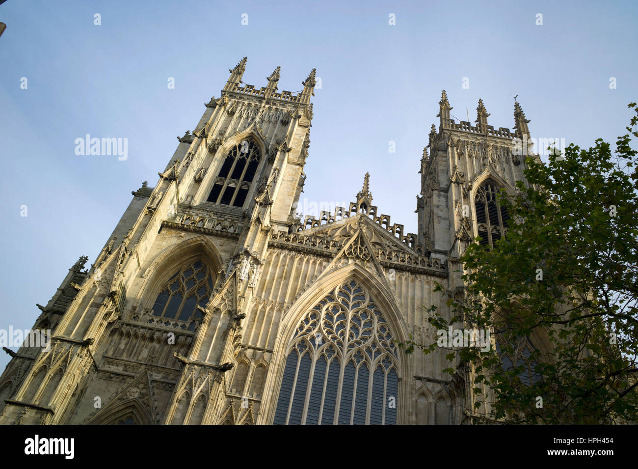 York Minster, Großbritannien Stockfoto