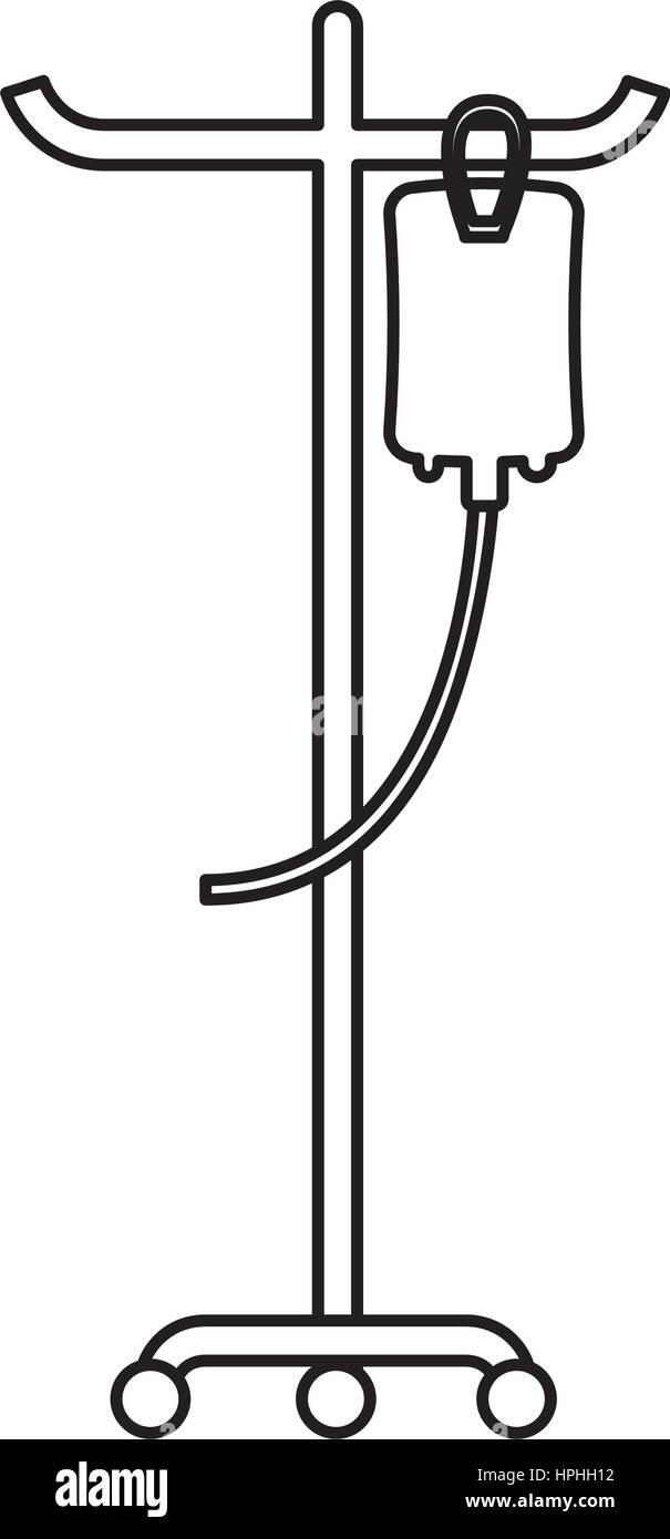 Blut Spende Tasche isolierten Symbol Stock Vektor Blut Spende Tasche isolierten Symbol Stock Vektor