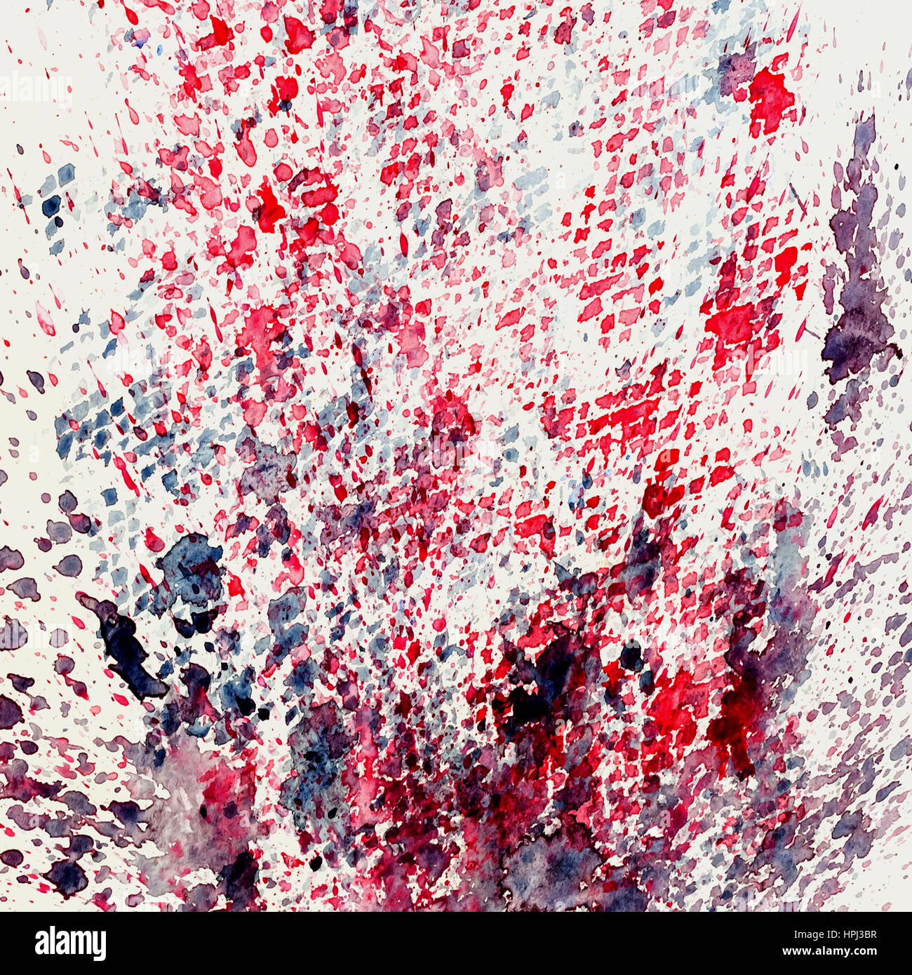 Aquarell abstrakt Hintergrund malen, Hand auf Papier Maserung gezeichnet. Pink / grün. Für moderne Muster, Wallpaper, Banner-Design. Platz Stockfoto
