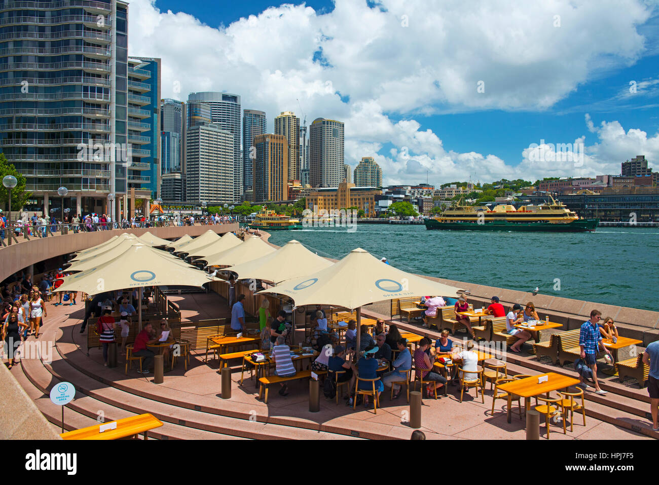 Circular Quay Sydney Australien Stockfoto