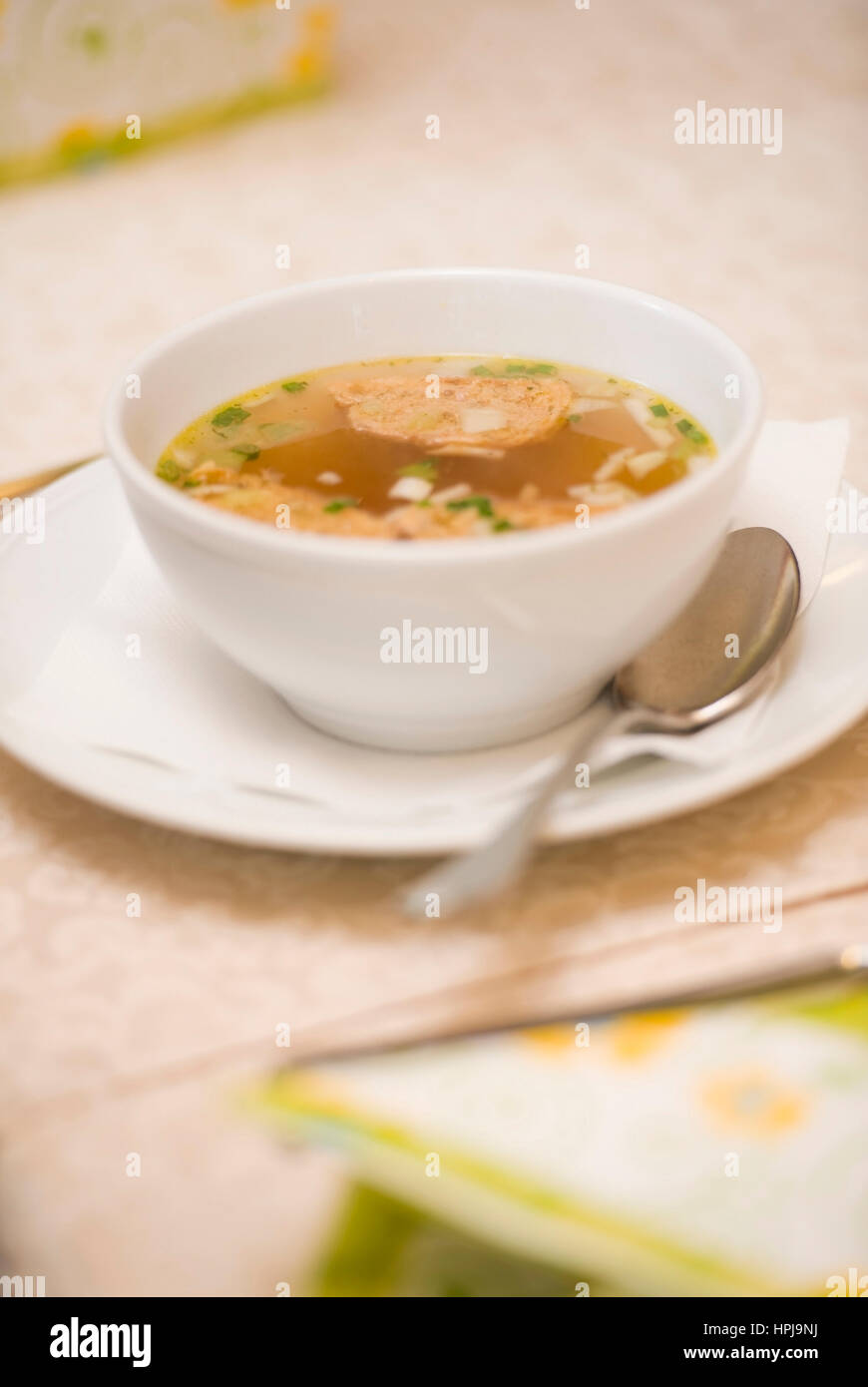 Suppe - Suppe Stockfoto